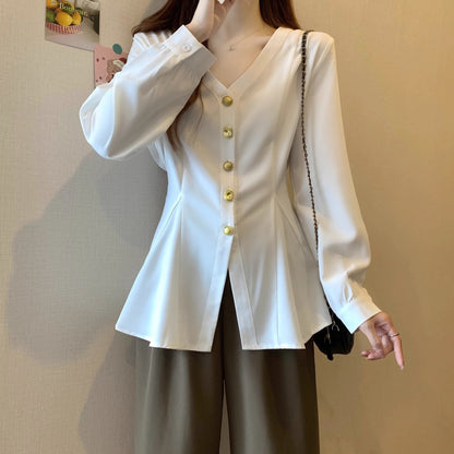 Stylish And Versatile Button-down Commuter Shirt
