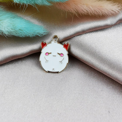 Pumpkin Head Skull Haunted House Pendant Material