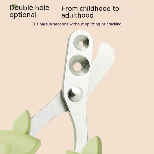 Pet Special Round Hole Positioning Precision Cat Nail Clippers