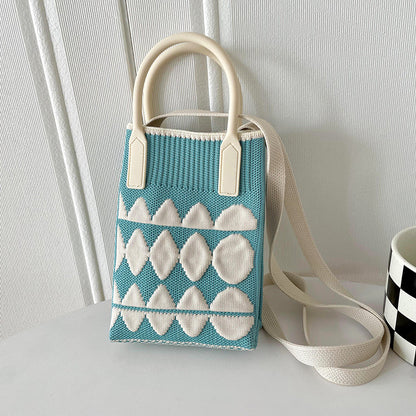 Love Mini Knit Shoulder Crossbody Bag