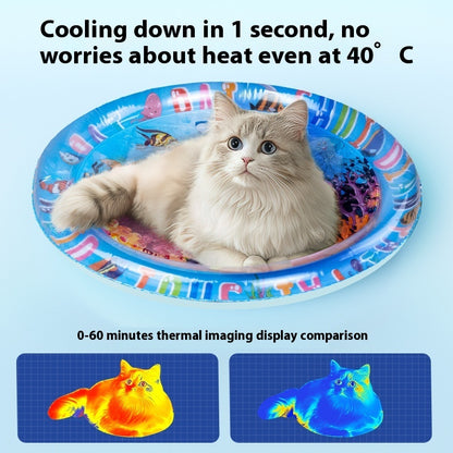 Pet Pat Water Cushion Summer Cooling Dog Inflatable Water Injection Ice Mattress