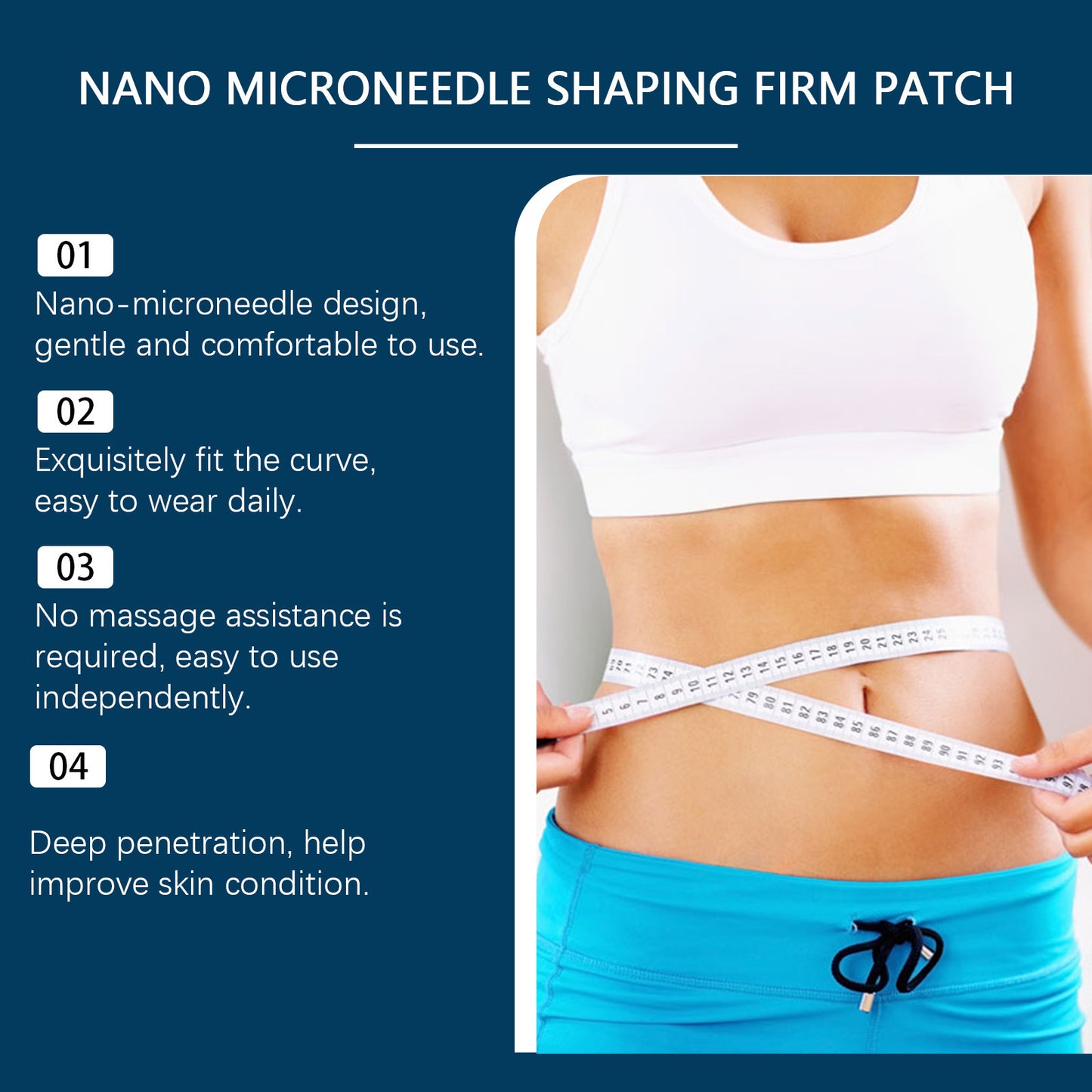 Nano Microneedle Slim Firm Patch