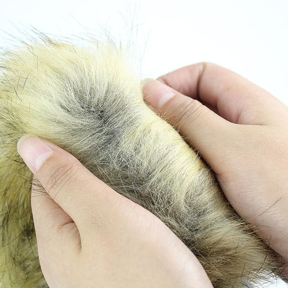 Winter Detachable Hooded Fur Collar Dog Clothes
