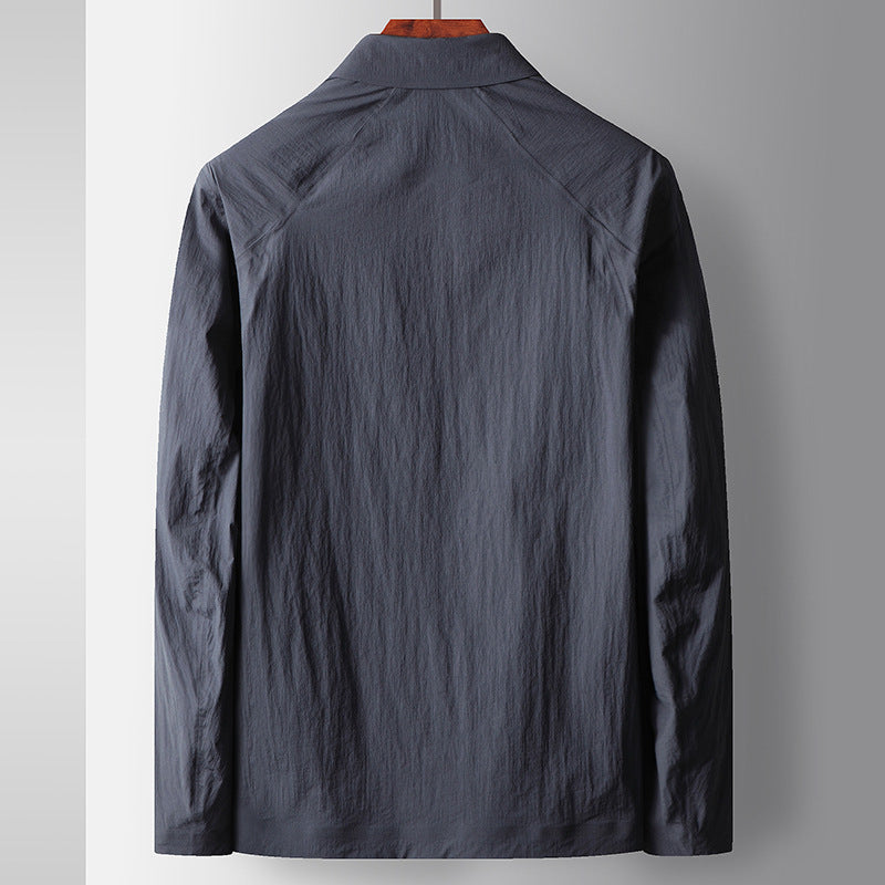 Men's Jacket Spring And Summer Lapel Seamless