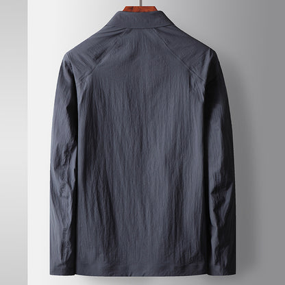 Men's Jacket Spring And Summer Lapel Seamless