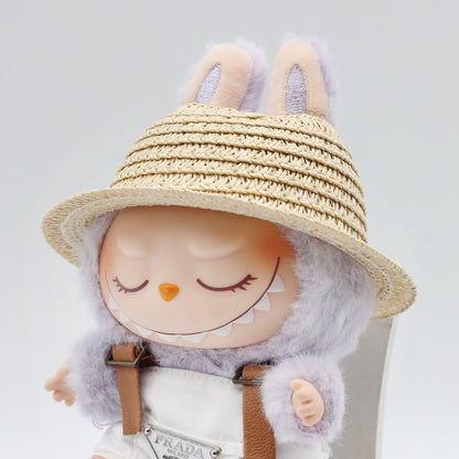 Straw Hat Woven Open Doll Decorative Accessories
