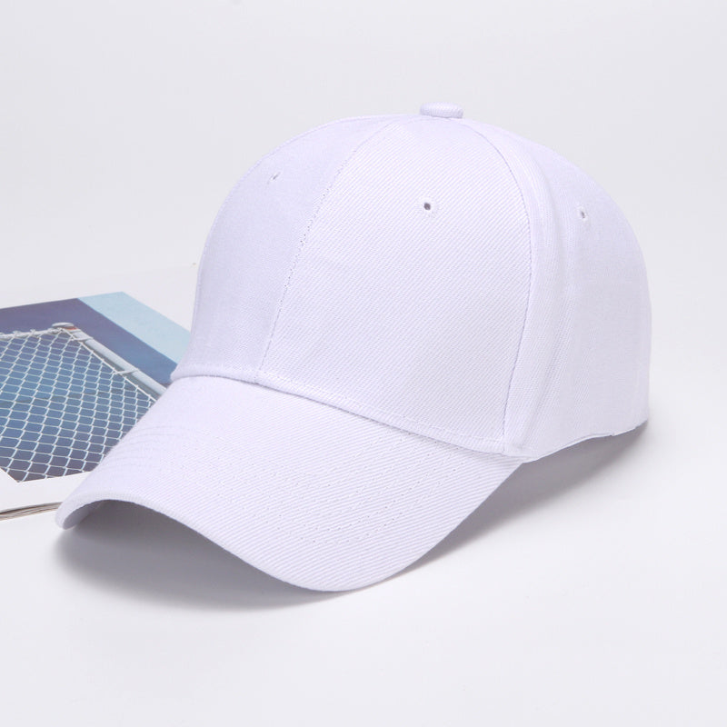 Premium Men's Baseball Cap - Classic Solid Color Adjustable Sports Hat