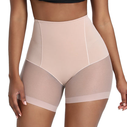 Women's Mid-rise Tummy-control Pants, Ultra-thin, Waist-cinching, Boxer-style