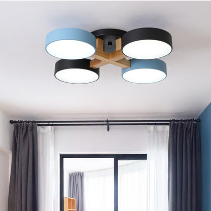 Nordic Bedroom Ceiling Lamps Small Apartment Living Room Simple Modern