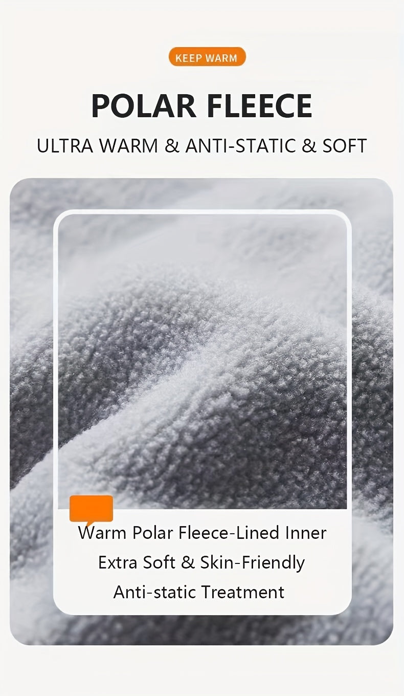 Women's Autumn and Winter Outdoor Sports Casual Warm Fleece Lined Windproof Stand Collar Jacket