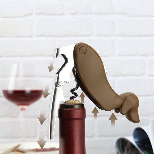 Multifunctional Portable Wine Opener Creative Hippocampus Knife