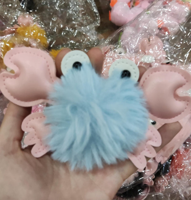 Cartoon Cute Crab Keychain Pendant