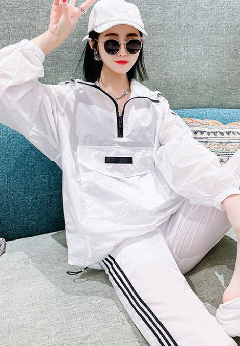Fashionable Colorful Outerwear Set, Chic And Stylish