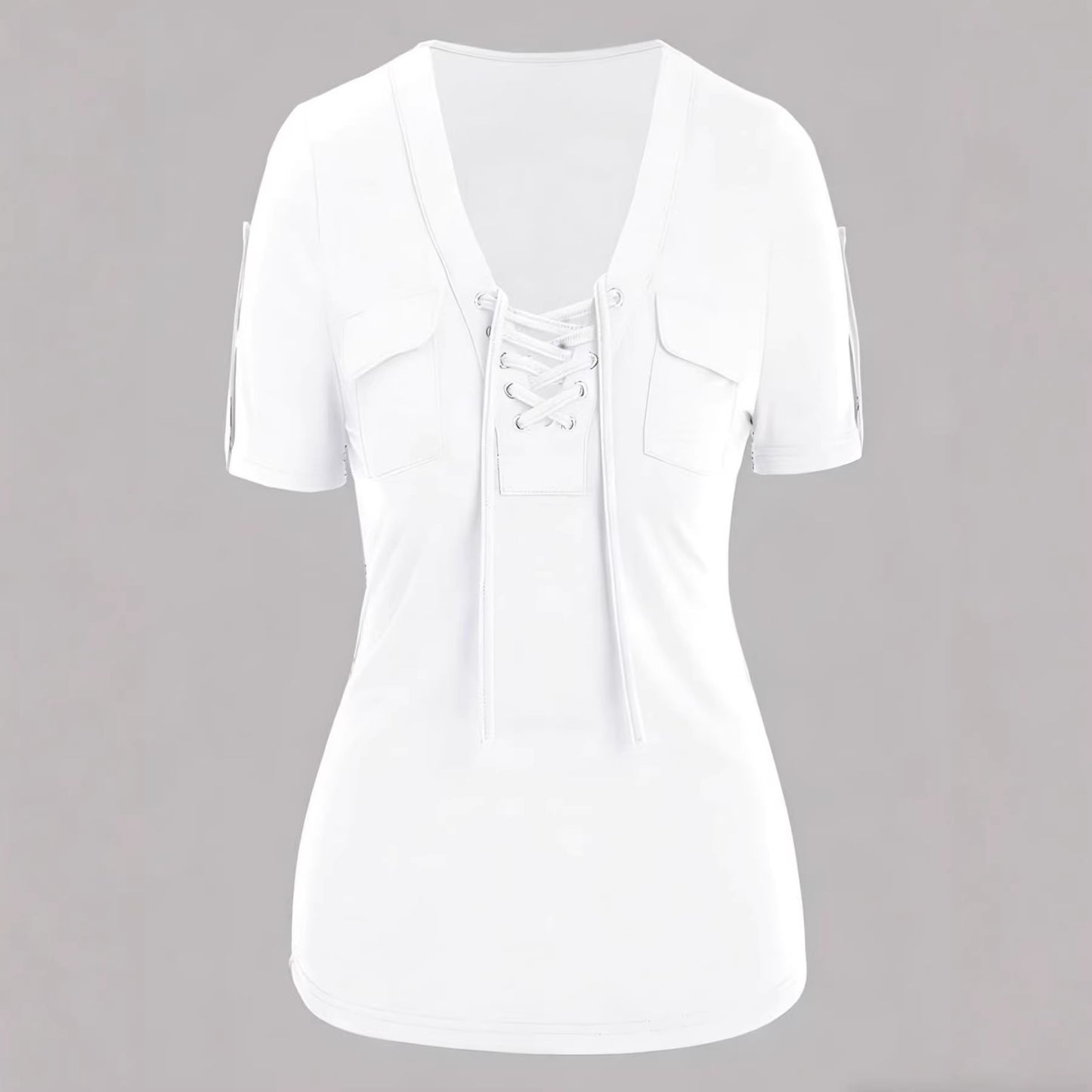 Fashionable Casual Women's Short-sleeve Top