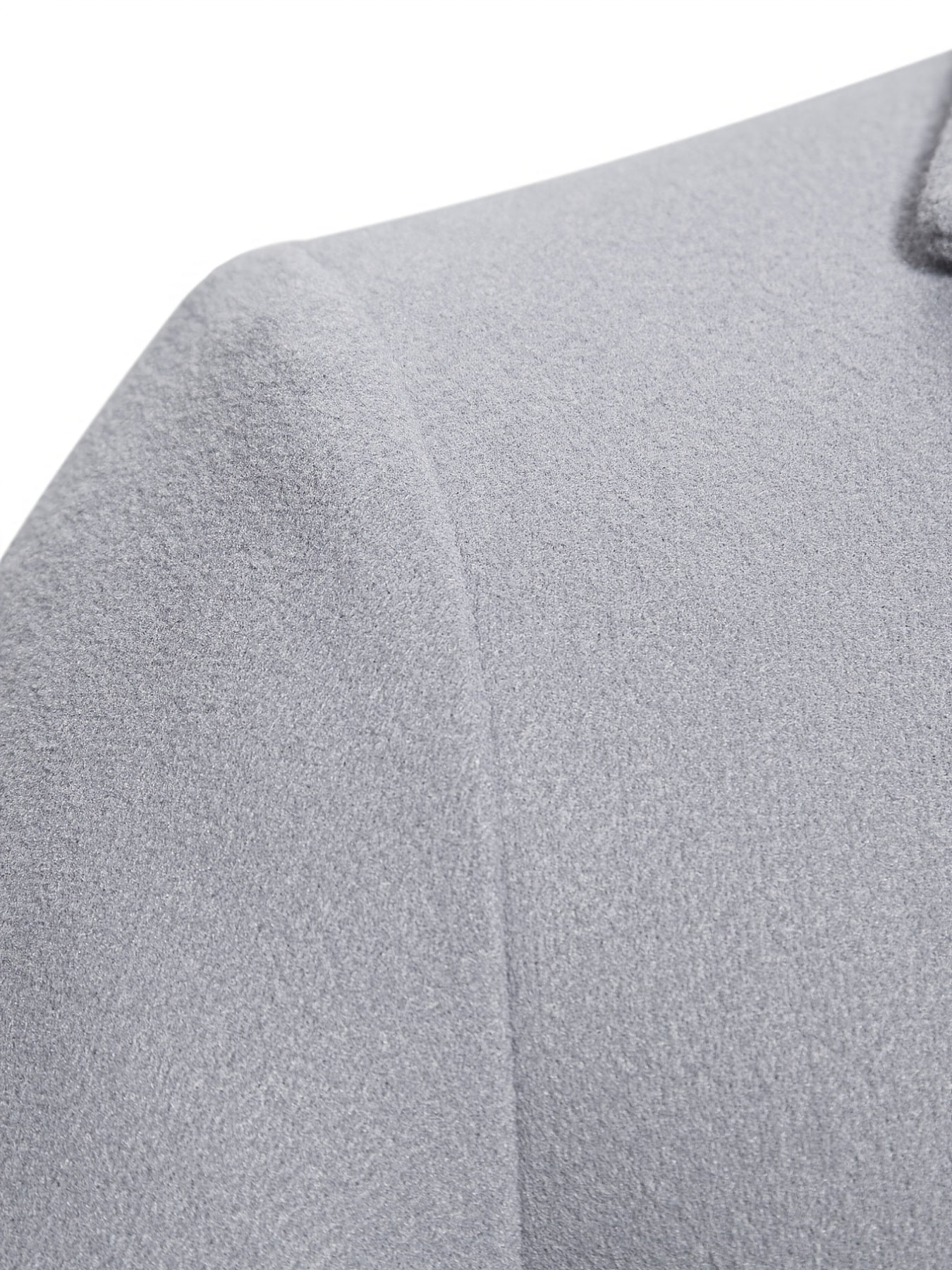 New Men's Mid-length Single Breasted Trench Coat Jacket