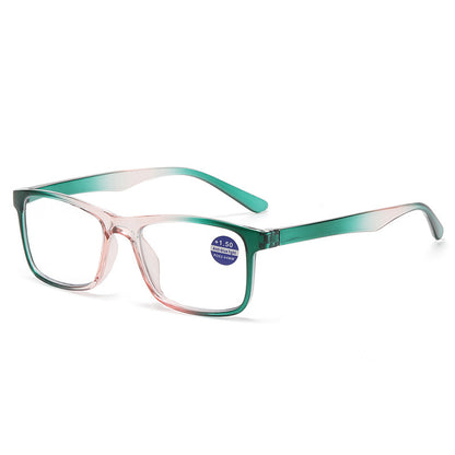 Presbyopic Glasses Female Small Square Box Plain