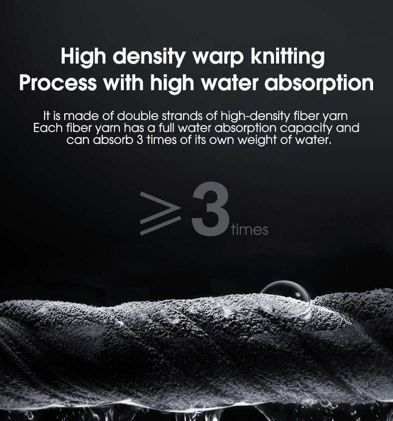 Supreme Microfiber Car Wash Towel - Double-Sided, Super Absorbent, No Shedding, Extra Thick for Professional-Grade Car Care