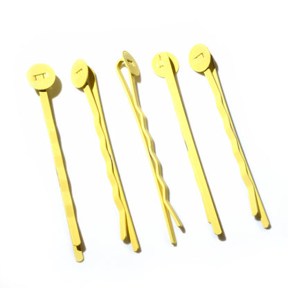 Candy Color Band Tray Clip Internet Celebrity Small Hairpin Handmade Hair Accessories 14g