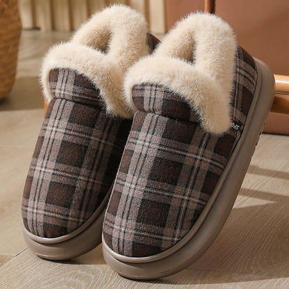 New Ankle Wrap Cotton Shoes Men And Women