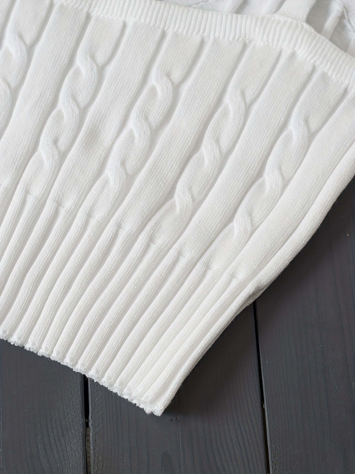 Valentine's Day Knitted Cami Crop Top, Versatile Sleeveless Casual Top For Spring & Summer, Women's Clothing