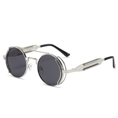 Fashionable And Unique Steam-wave Tinted Sunglasses