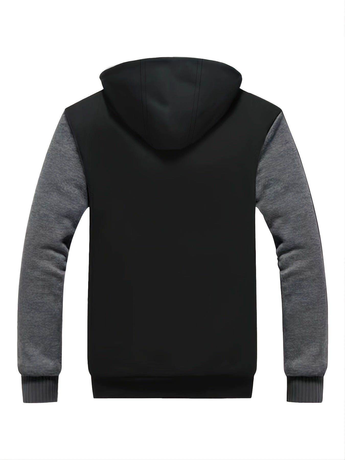 Mens Winter Insulated Zip Up Hooded Jacket - Thick & Padded for Ultimate Warmth, Stylish & Comfortable, High-Performance Best Seller - Ideal for Cold Weather