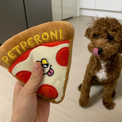 Pet Dog Pizza Sound Cute BB Call Sounding Toy