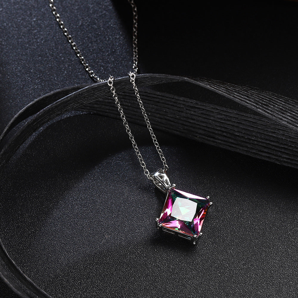 Necklace Stainless Steel Chain Jewelry Valentine's Day Gift Seven