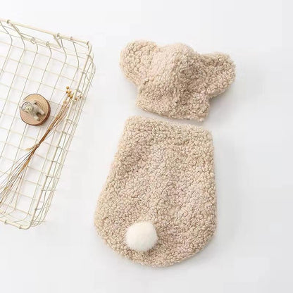Dog Clothes Cubs Split Two-legged Teddy Dog Pet