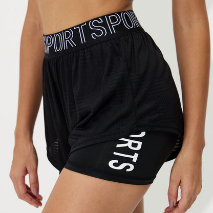 Mid-rise Yoga Shorts For Women Ideal For Running Training And Fitness