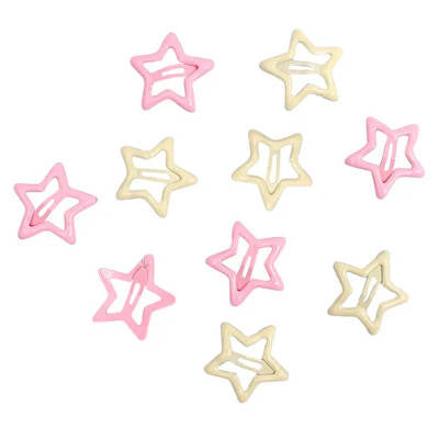 Candy Coloured Drip Stick Star Hair Clip
