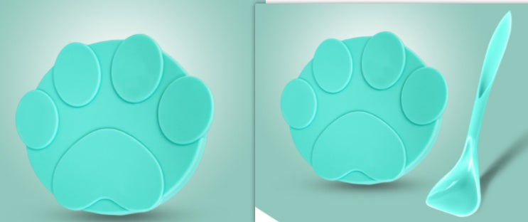 Pet Canned Food Lid Fresh-Keeping Silicone Lid Dog Canned Food Sealing Lid Universal Sealing Lid Three-In-One