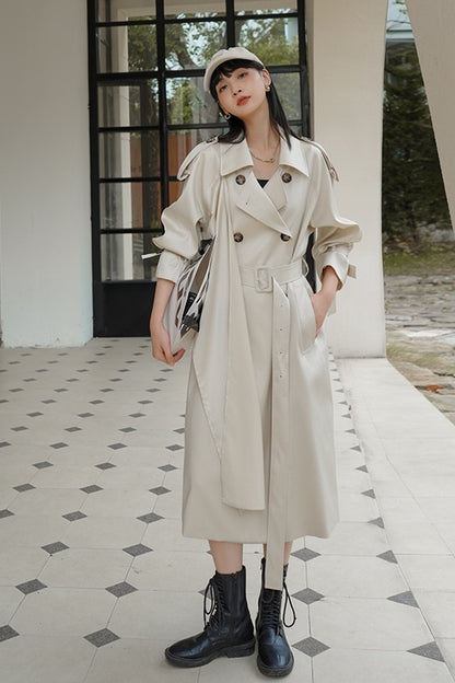 Women's Fashion High Sense Trench Coat