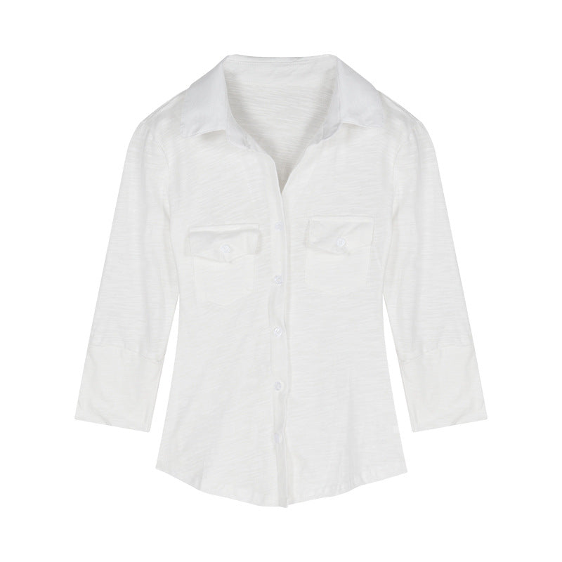 Women's Long Sleeve Shirt Top