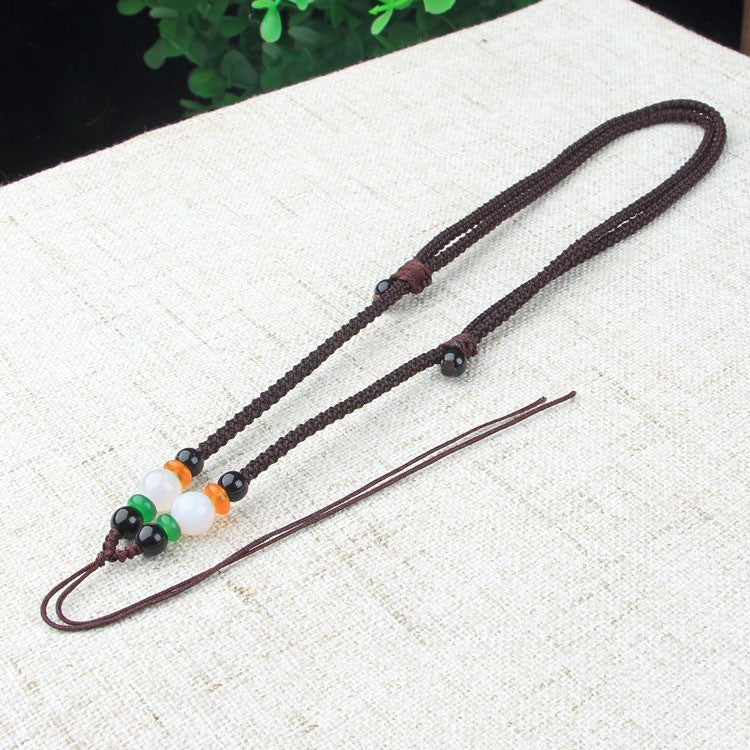 Braided Multicolor Neck Cord