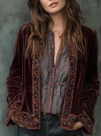 Casual Cardigan Style Long-sleeved Loose Jacket