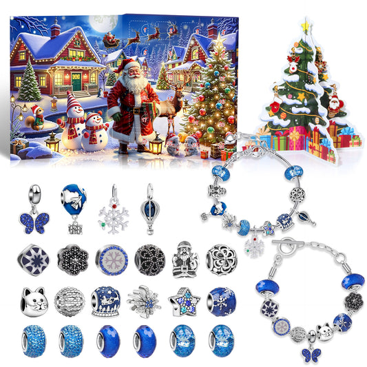 24 Grid Christmas Advent Calendar Countdown Set