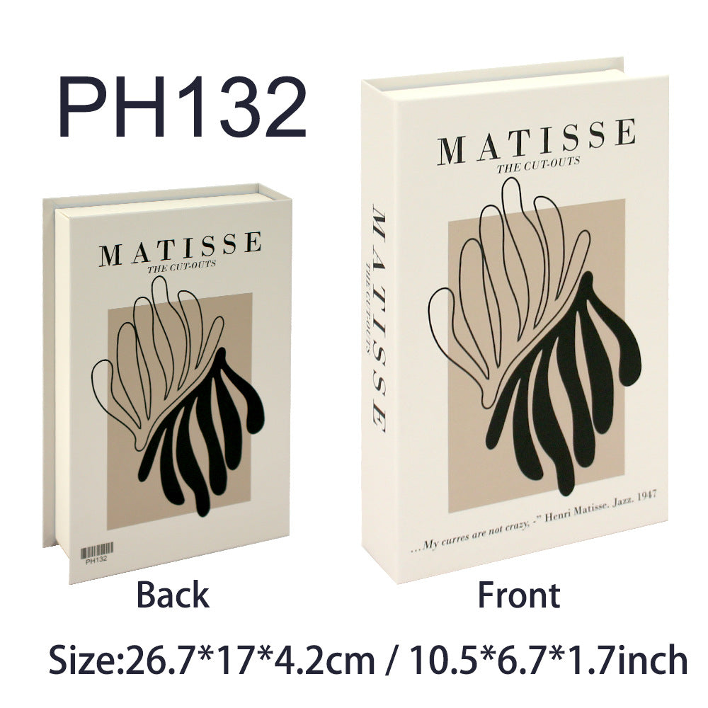Fashion Simple Style Prop Books Fake Book Magazine Ornaments