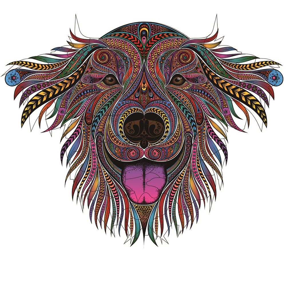 Each Piece Is Animal Shaped Christmas Gift Colorful Elephant Turtle Wooden Jigsaw Puzzles