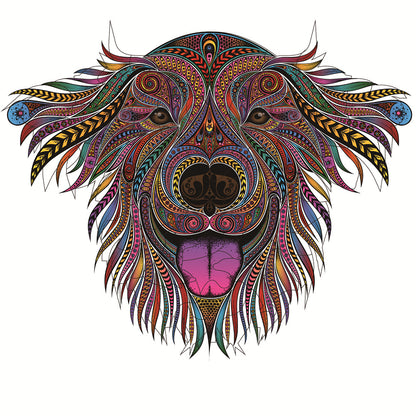 Each Piece Is Animal Shaped Christmas Gift Colorful Elephant Turtle Wooden Jigsaw Puzzles