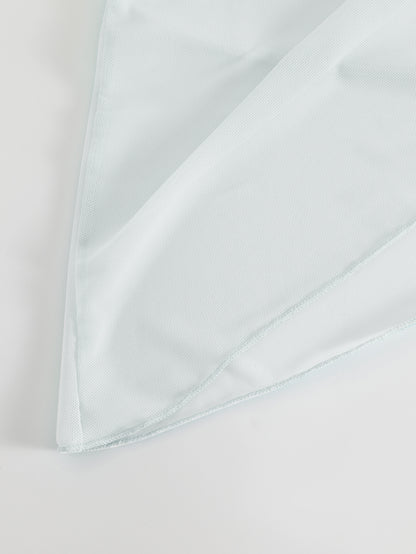 Asymmetrical-cut Sun-protective Sexy Solid-color Beach Dress