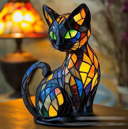 Illuminated Dog Lamp - Decorative Resin Animal Night Light | 26 Breed Designs