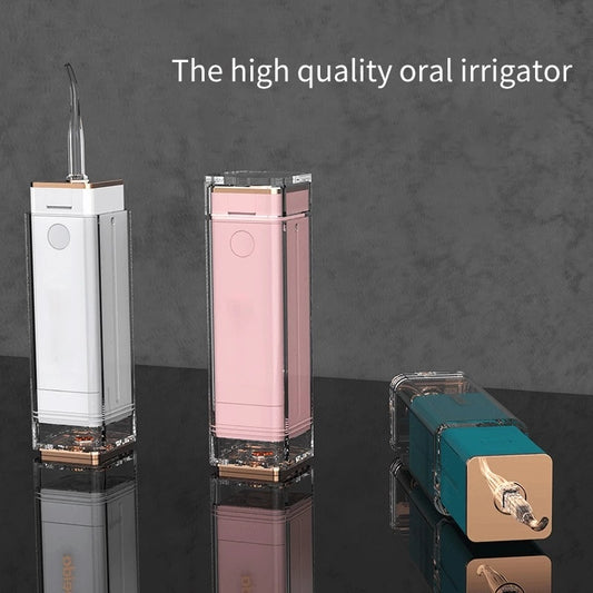 Munddusche mit Wasserstrahl