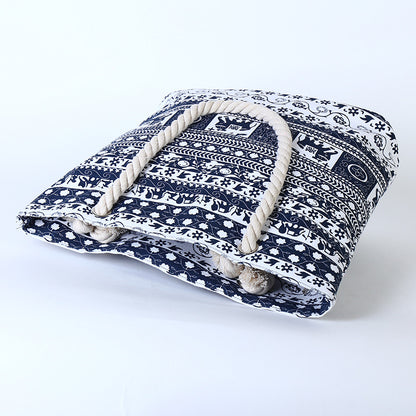 New Casual Simple Canvas Women's Shoulder Bag