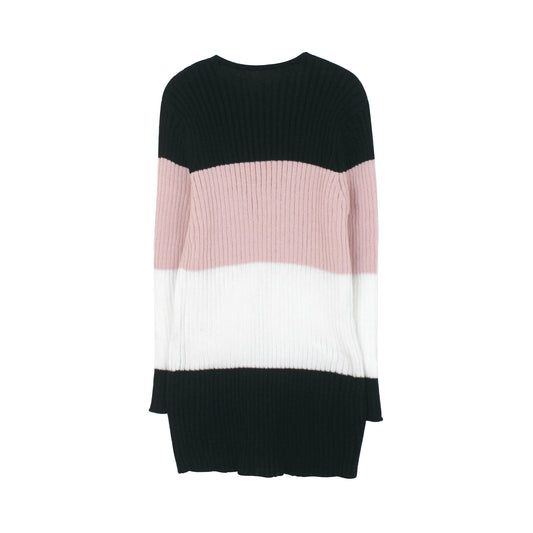 Women's Long-sleeve Striped Bohemian-style Jacket