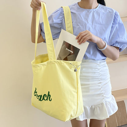 Canvas Bag Large Capacity Women's Shoulder Bag