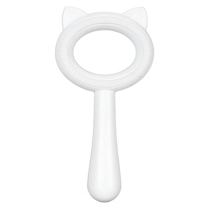 Pet Grooming Brush Double Sided Deshedding Massage Comb Quick Clean Up Comfortable Handle For Cats Dogs Pets