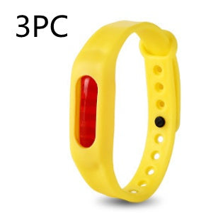 Plant Essential Oil Mosquito Repellent Silicone Bracelet