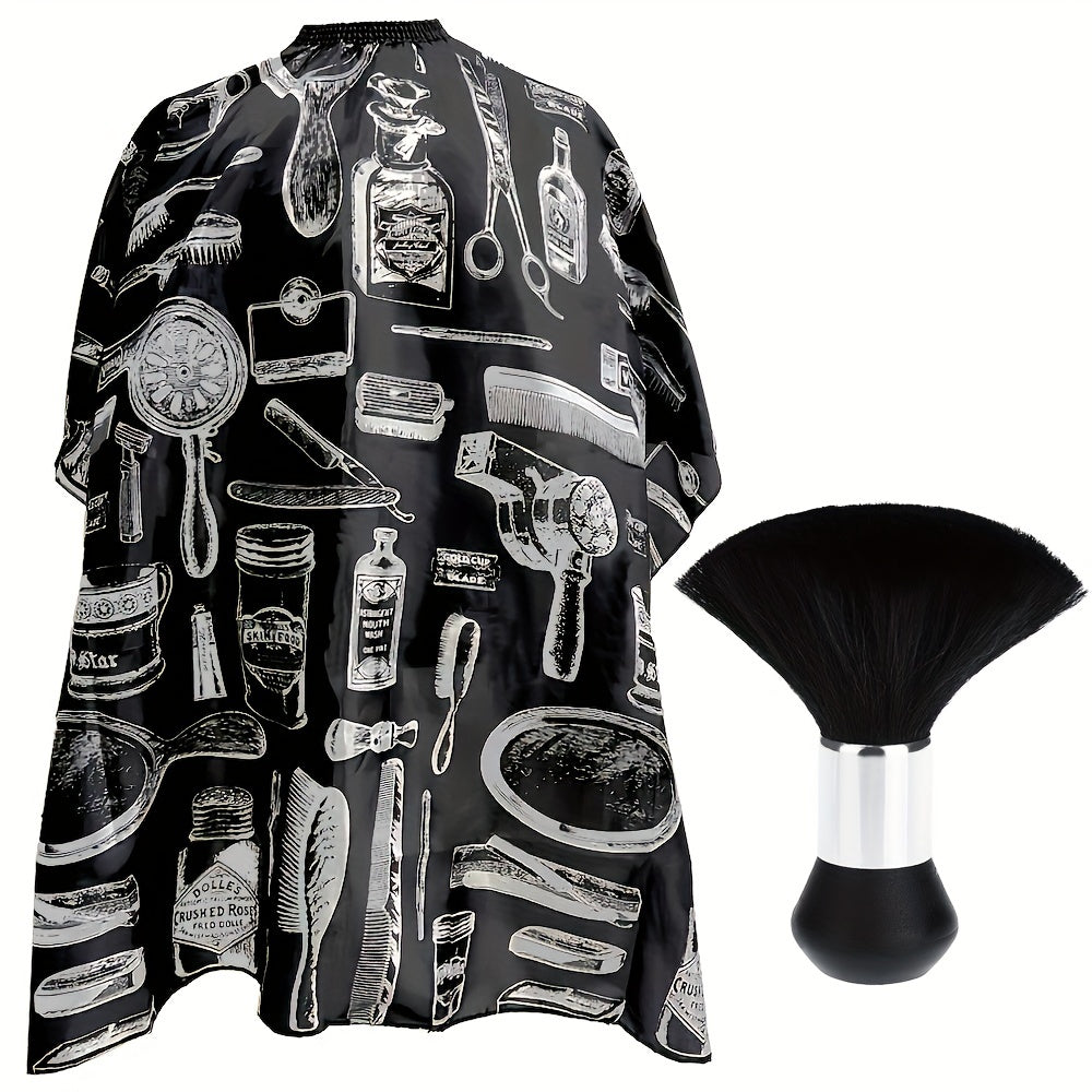 Professional Hair Cutting Cape, Salon Barber Cape, Hair Cutting Accessories, Waterproof Cloth Hair Cutting Apron