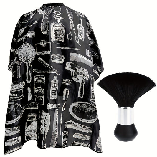 Professional Hair Cutting Cape, Salon Barber Cape, Hair Cutting Accessories, Waterproof Cloth Hair Cutting Apron